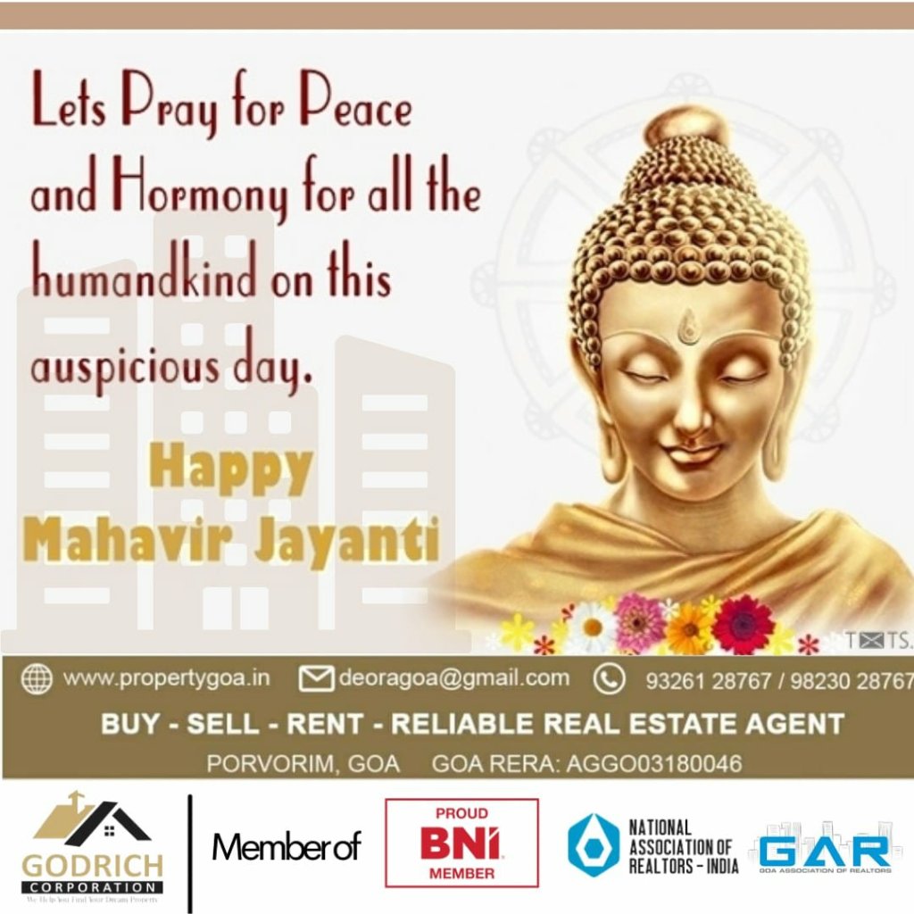 Happy Mahavir Jayanti – Vikash Deorah